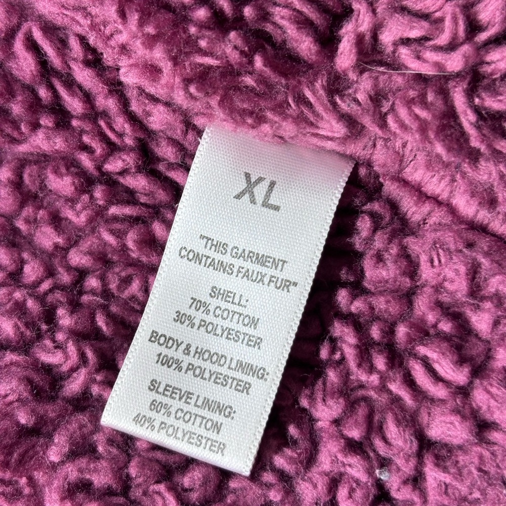 Roxy Women's Purple Toggle Utility Jacket - image 8